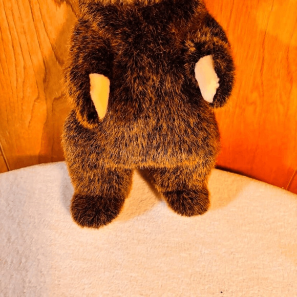 Folkmanis FolkTails Brown Bear Plush Hand Puppet Stuffed Animal 14” Toy - Picture 2 of 7